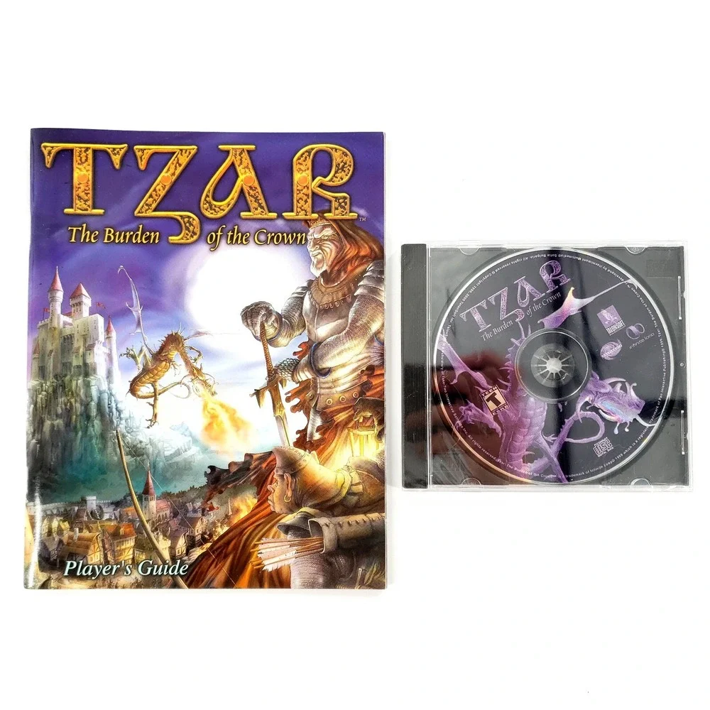 Tzar: The Burden of the Crown (PC) w/ Manual Brand New Sealed In Jewel Case